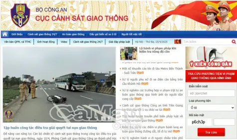 Duy trì trật tự an toàn giao thông qua hệ thống camera giám sát