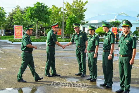 Cục Quân huấn - Nhà trường, Bộ Tổng Tham mưu kiểm tra tại Cà Mau