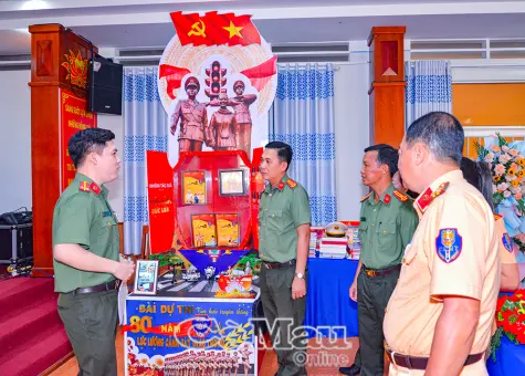 Sôi nổi cuộc thi tìm hiểu truyền thống 80 năm của lực lượng CSGT Cà Mau