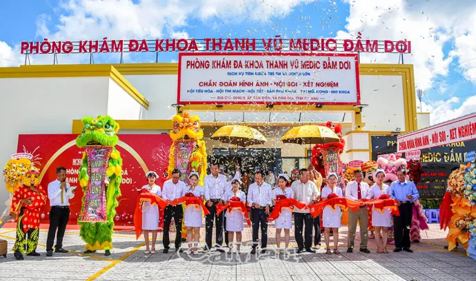 Thanh Vũ Medic khai trương cơ sở 4 tại Đầm Dơi