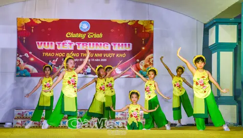 Rộn ràng Tết Trung thu tại Nhà thiếu nhi tỉnh
