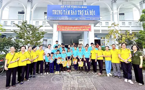 Ấm áp Trung thu tại Trung tâm Bảo trợ Xã hội