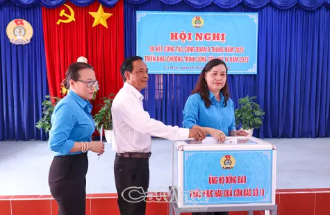 Nhiều điểm sáng trong hoạt động công đoàn Cà Mau