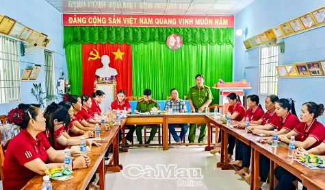 Xây dựng trên 90% xã, phường an toàn về an ninh, trật tự 