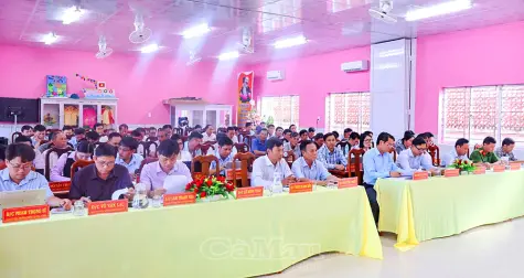 Đảng bộ xã Khánh Bình phấn đấu hoàn thành toàn diện các chỉ tiêu năm 2025