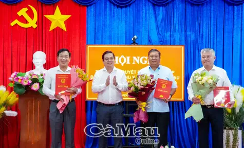 Triển khai Quyết định thành lập Ban Quản lý Khu kinh tế tỉnh Cà Mau