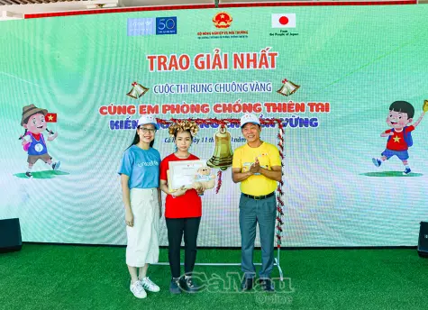 Cùng em phòng chống thiên tai, kiến tạo tương lai bền vững