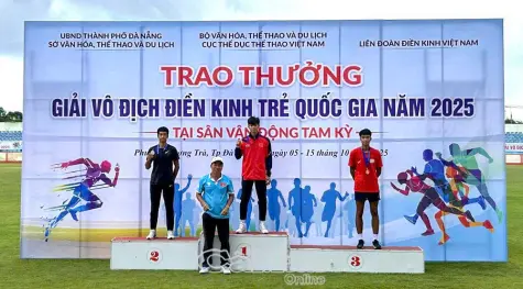 Cà Mau giành 7 huy chương tại Giải Vô địch Điền kinh trẻ quốc gia