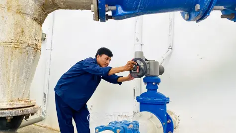 Sẵn sàng ứng trực, cấp nước an toàn phục vụ Đại hội