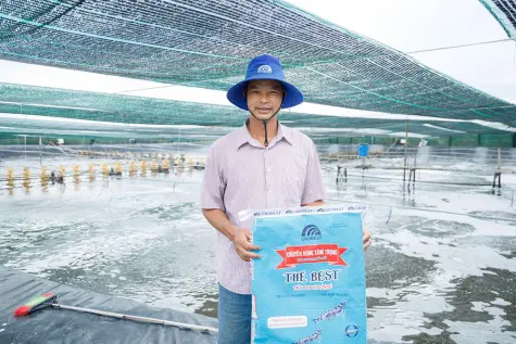 25 năm với The Best: Thức ăn tăng trọng, rút size nhanh hiệu quả cho người nuôi tôm Việt