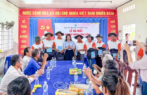 Ra mắt 2 Tổ truyền thông cộng đồng tại xã U Minh
