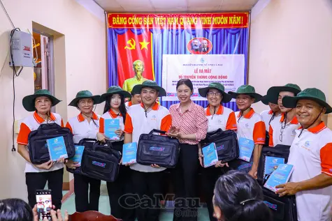 Ra mắt Tổ truyền thông cộng đồng tại phường An Xuyên