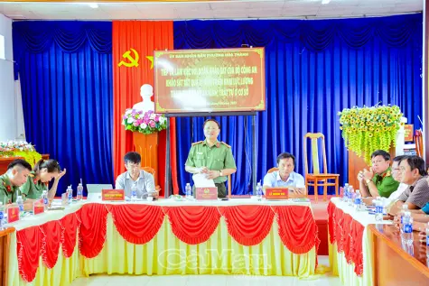 Gắn kết chính quyền - Công an - Nhân dân giữ vững an ninh trật tự từ cơ sở