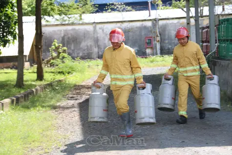 Đảm bảo an toàn cháy, nổ trong hoạt động chiết nạp gas