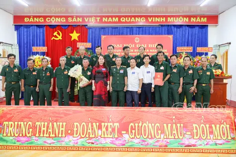 Xây dựng Hội Cựu chiến binh xã Năm Căn vững mạnh toàn diện