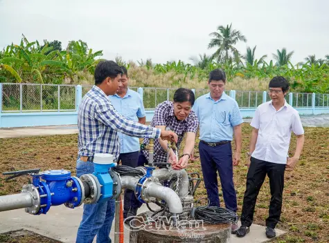 Sẽ có thêm khoảng 14.000 hộ dân được cấp nước sạch