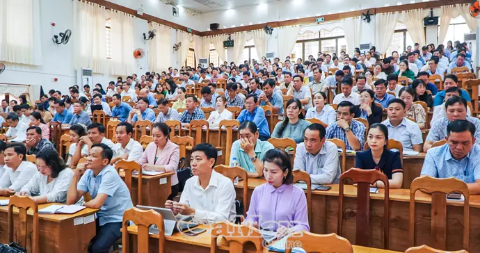 Nâng cao nghiệp vụ kiểm tra, giám sát cho 369 cán bộ Cà Mau