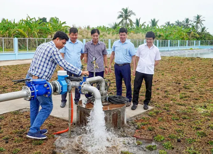 Quản lý tài nguyên nước vì sự phát triển bền vững