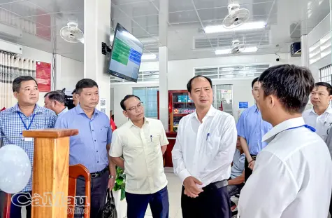 Đoàn kiểm tra Bộ Nội vụ làm việc tại xã Lương Thế Trân