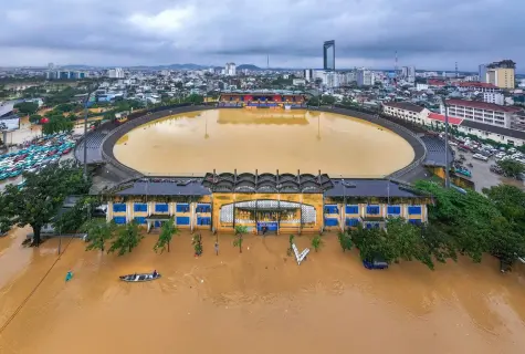 Toàn cảnh TP Huế ngập sâu lần thứ 3 chỉ trong hơn một tuần