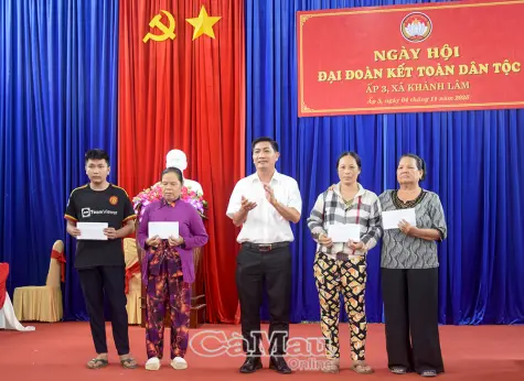 Xã Khánh Lâm sôi nổi Ngày hội Đại đoàn kết toàn dân tộc năm 2025