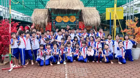 Hơn 520 học sinh tham gia Phiên chợ quê