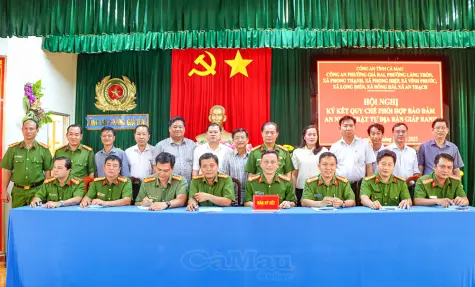 Nâng cao hiệu quả công tác bảo đảm an ninh, trật tự địa bàn giáp ranh