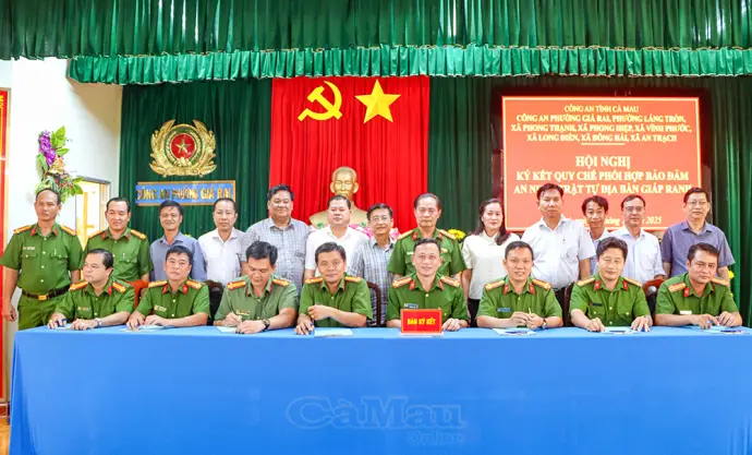 Nâng cao hiệu quả công tác bảo đảm an ninh, trật tự địa bàn giáp ranh