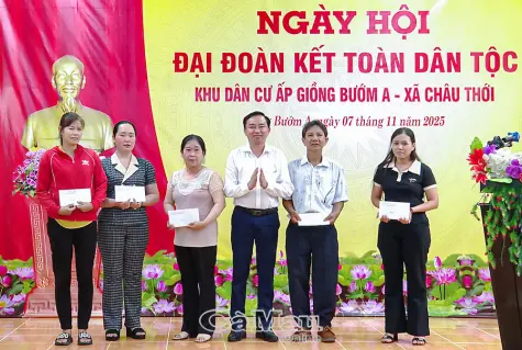Ấm áp, gắn kết Ngày hội Đại đoàn kết toàn dân tộc