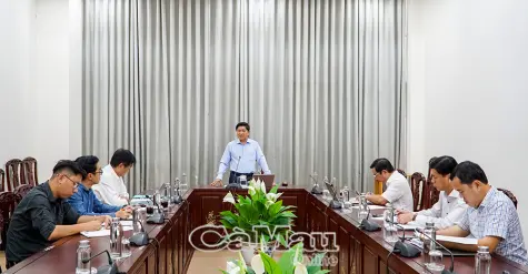 Phó Chủ tịch UBND tỉnh Lê Văn Sử làm việc với Công ty CMC