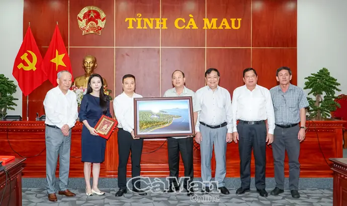 Bí thư Tỉnh uỷ Nguyễn Hồ Hải tiếp và làm việc với Tập đoàn Thái Bình Dương