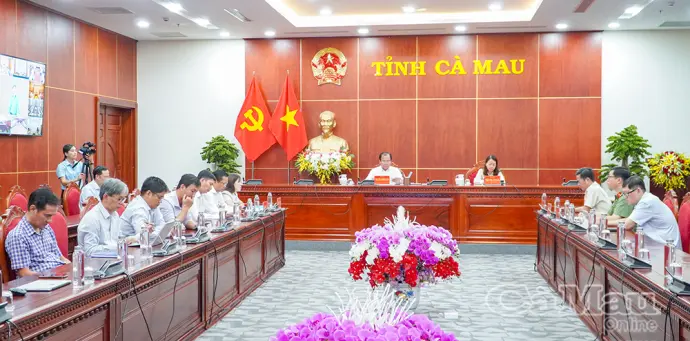 Họp rà soát tiến độ thực hiện các nhiệm vụ theo Nghị quyết 57