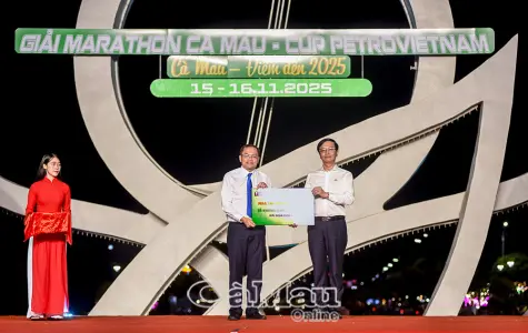 Khai mạc Giải Marathon Cà Mau năm 2025 - Cúp PetroVietNam