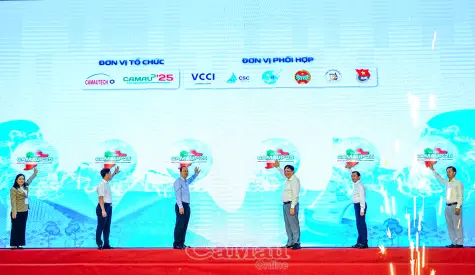 Khai mạc Ngày hội Khởi nghiệp tỉnh Cà Mau - CAMAUP’2025