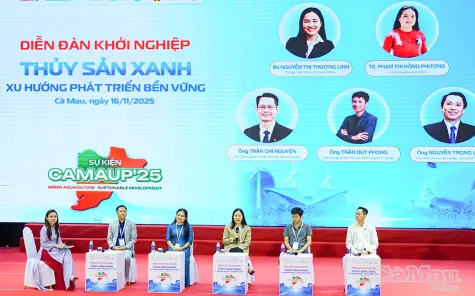 Khơi dậy tinh thần đổi mới, thúc đẩy kinh tế xanh Cà Mau