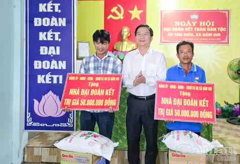 Tân Điền quyết tâm duy trì ấp không còn hộ nghèo