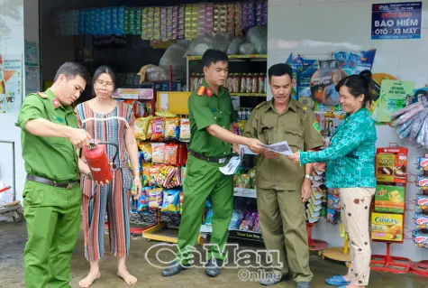 Lực lượng bảo vệ an ninh trật tự ở cơ sở nỗ lực giữ địa bàn an toàn