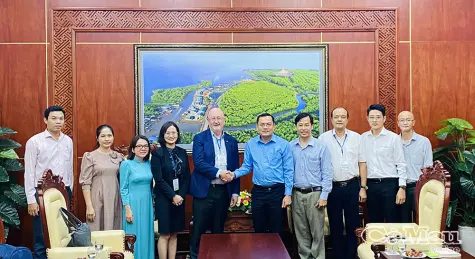 Phó Chủ tịch UBND tỉnh Ngô Vũ Thăng làm việc với Tổ chức CSIRO