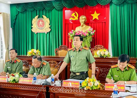 Cụm thi đua số 5 Công an tỉnh Cà Mau tổng kết phong trào “Vì an ninh Tổ quốc” năm 2025