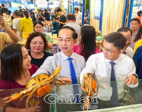 Kết nối giao thương, quảng bá đặc sản Cà Mau tại TP Hồ Chí Minh