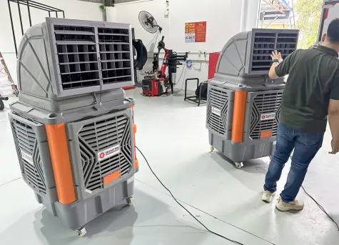 Quạt hơi nước công nghiệp Sunfan - Giải pháp làm mát không gian rộng