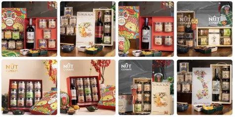 Hộp quà Tết Nuts - Ra mắt bộ sưu tập quà tặng ý nghĩa 2026