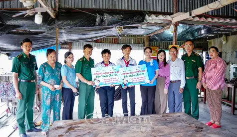 Thắm tình quân - dân nơi địa đầu cực Nam Tổ quốc