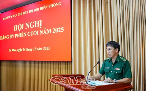BĐBP Cà Mau giữ vững an ninh biên giới biển