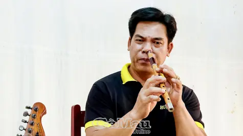 Anh Kim Văn Đồi - Nghệ nhân nhạc cụ đa tài