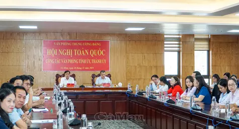 Hiện đại hoá, chuyên nghiệp hoá công tác văn phòng cấp uỷ