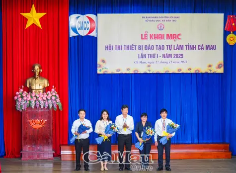 19 thiết bị tự làm tham gia Hội thi thiết bị đào tạo