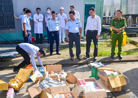 Chi cục Quản lý thị trường Cà Mau tiêu huỷ hàng hoá vi phạm