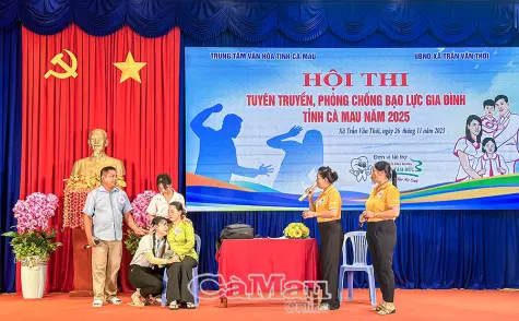 Gần 200 tuyên truyền viên tham gia hội thi phòng chống bạo lực gia đình