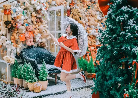 Lung linh sắc màu Giáng sinh